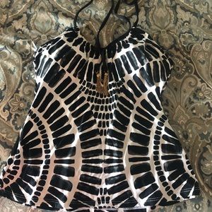 Trina Turk Halter Tankini